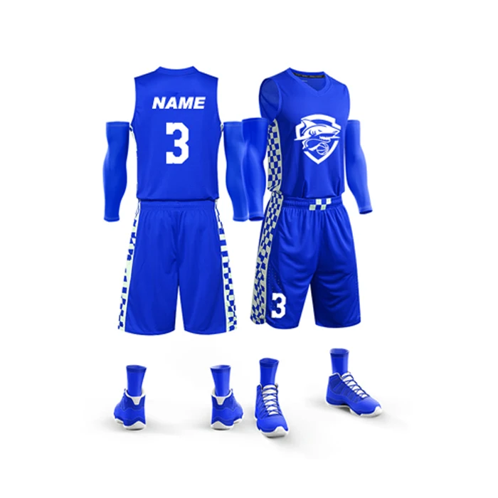 NO.1 NEW DESIGN Custom Printed Club Basketball Jersey Set Uniform Sportswear B2factory Teamwear