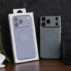 Funda Magnética Gris para iPhone