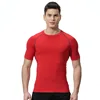 Short Sleeve A12 red iron gray line