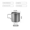 420ml pure titanium mug