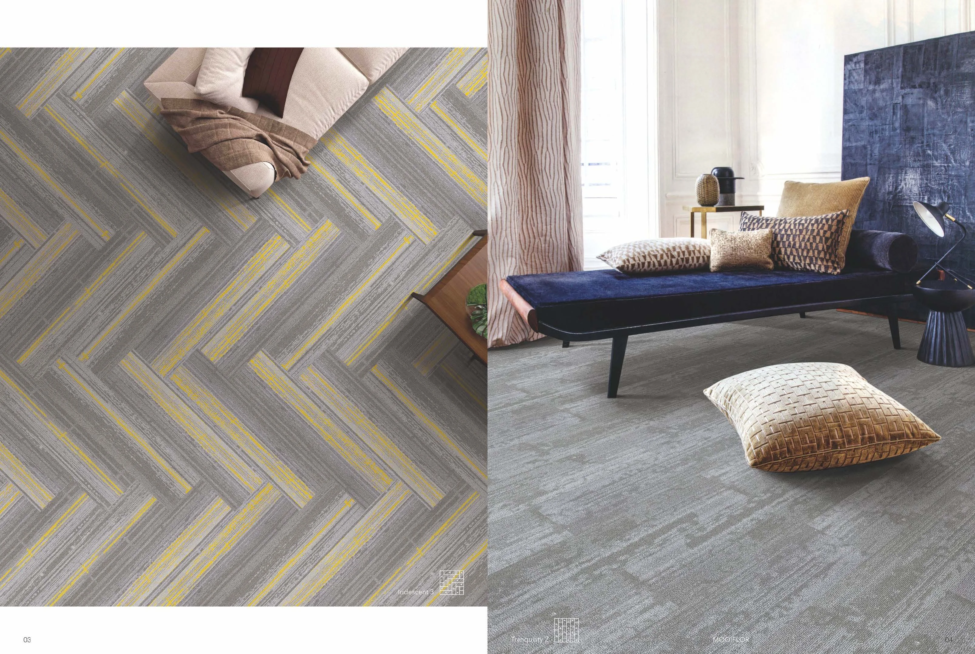 2023 New Carpet Tiles Commercial Area Nylon With Pvc Backing High