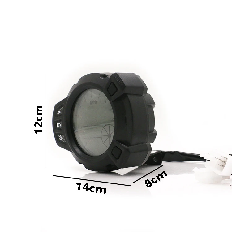 HONGPA 1000RMP Motorcycle Digital Odometer Speedometer Tachometer Instrumentation Gauge Fit for Yamaha RXM BWS 125 