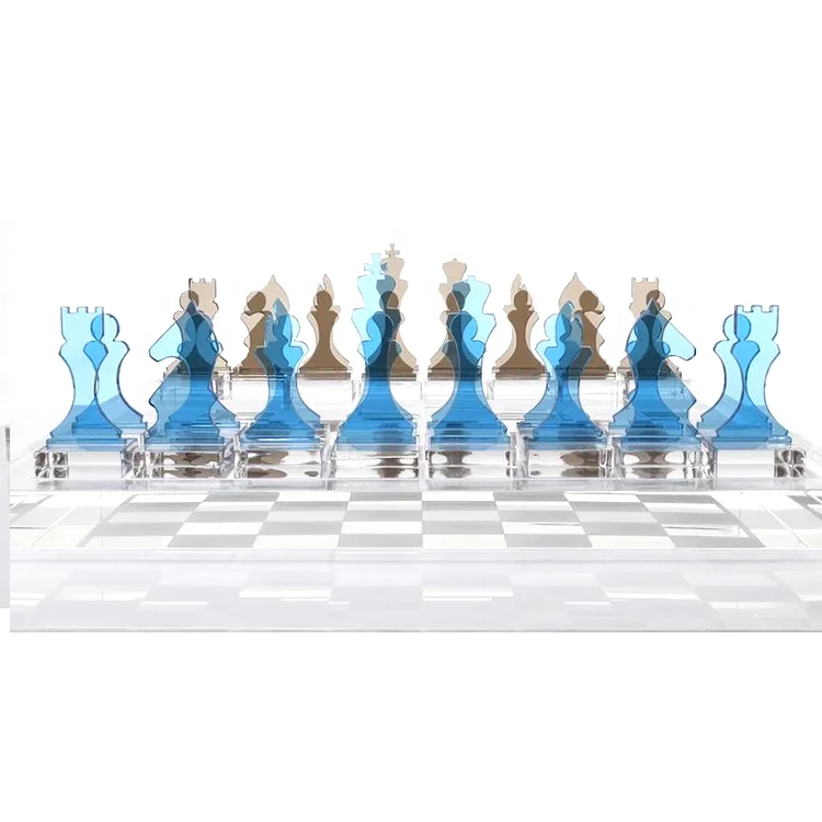 thickvalley Crystal Chinese Chess, conjunto de quebra-cabeça de