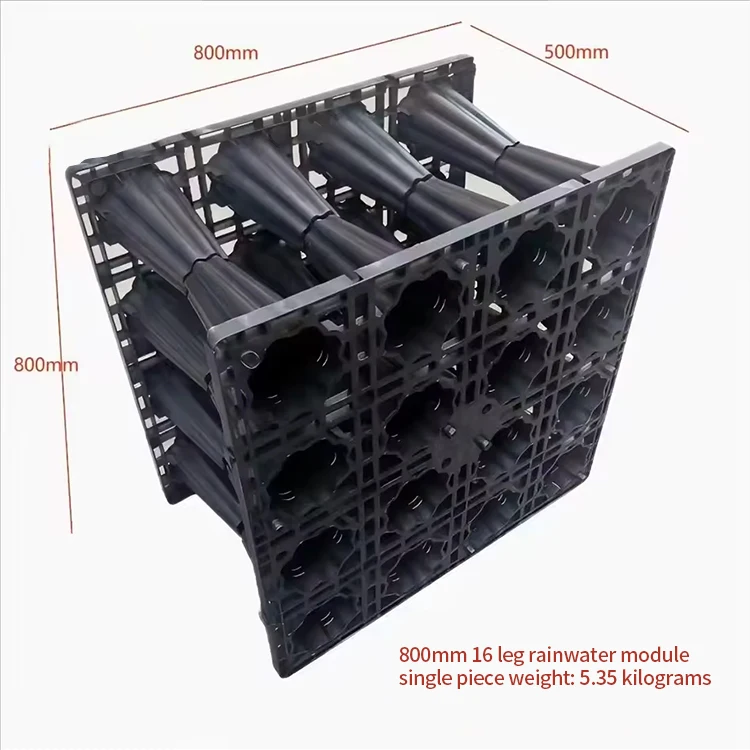 Rainwater Module Underground Storm Tank Detention System Attenuation Tank Stormwater Collection Crates