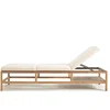 Teak Chaise Lounge Model B