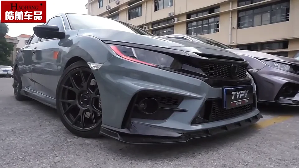 Car Body Kit Modified Front And Rear Surround Front And Rear Bar ...