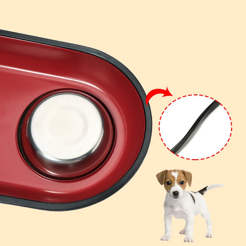 non slip pet food bowl