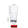 500 ml transparent