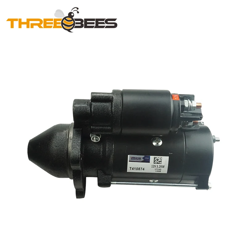 T410874 Engine Starter Motor 12V Diesel Alternator Generator Spare Parts