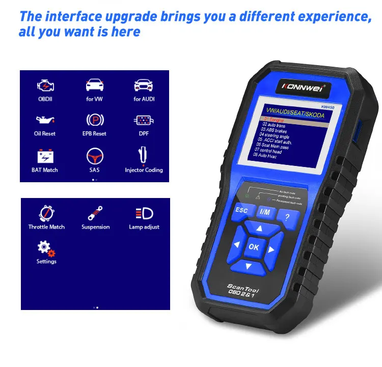 Appareil de diagnostic OBD2 modèle OD-450