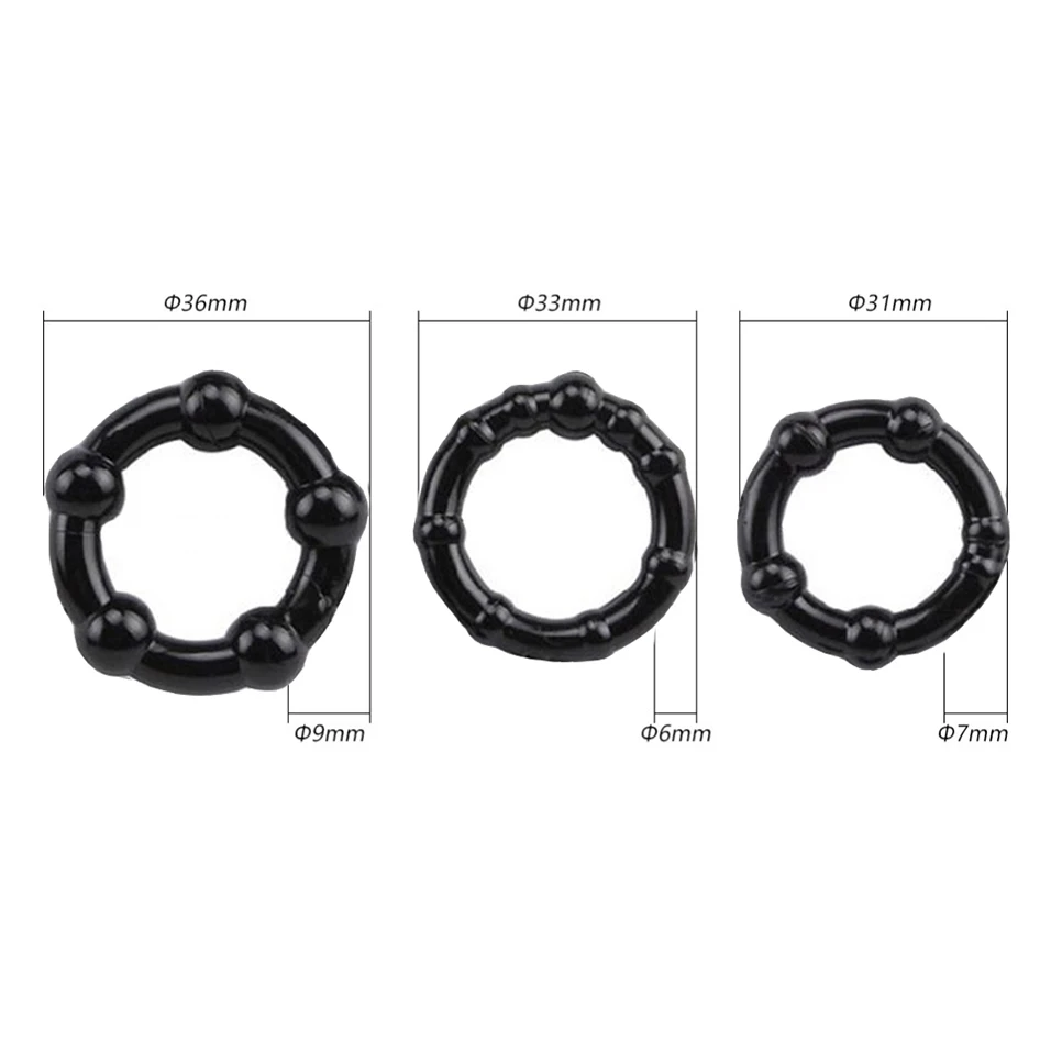 Wholesale 3Pcs Silicone Beaded Penis Rings Delaying Ejaculation donut Cock  Rings Lock Ejaculation Constriction Donuts Sex Rings For Men From  m.alibaba.com