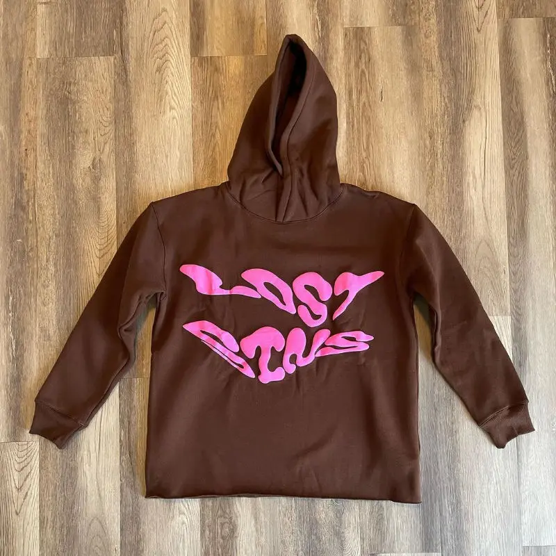 Salati Manufacturing Customized Streetwear 500 GSM Boxy Oversized Pullover 3D Puff Printing Cropped Man Hoodies Hommes for Men gallery 3