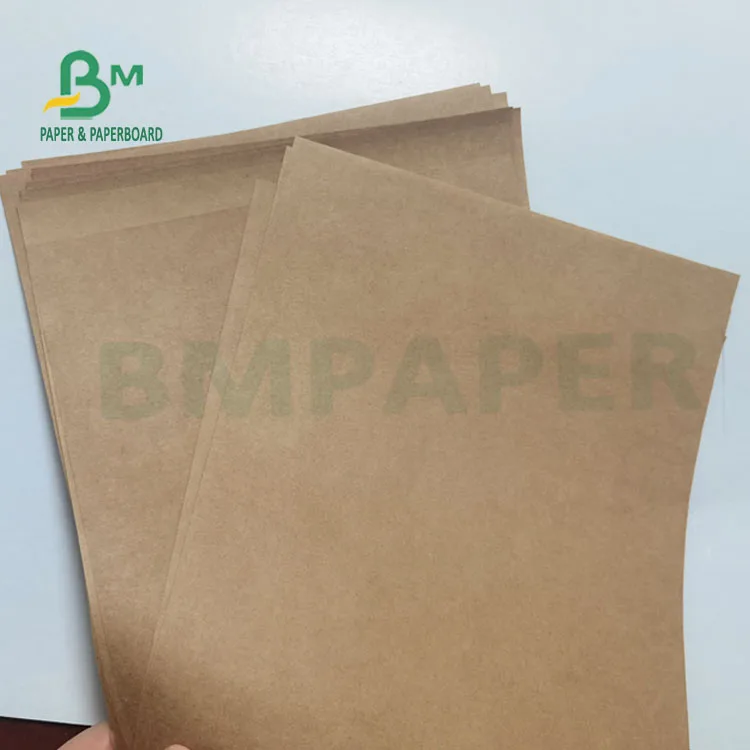 Jumbo Rolls 70gsm to 90gsm Virgin Fibres Brown Semi Extensible Sack Kraft Paper