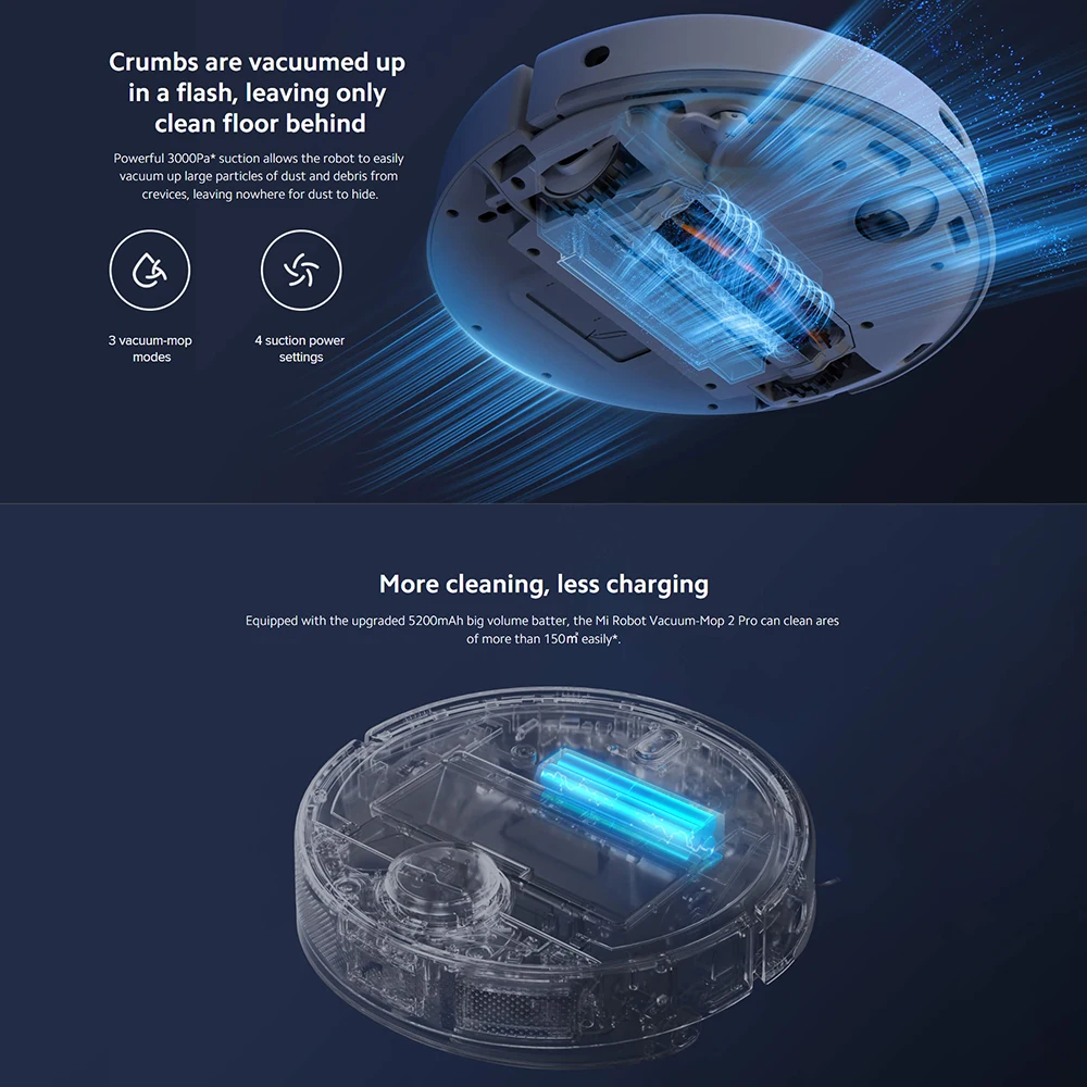 mi robot vacuum mop 2 pro multiple floors