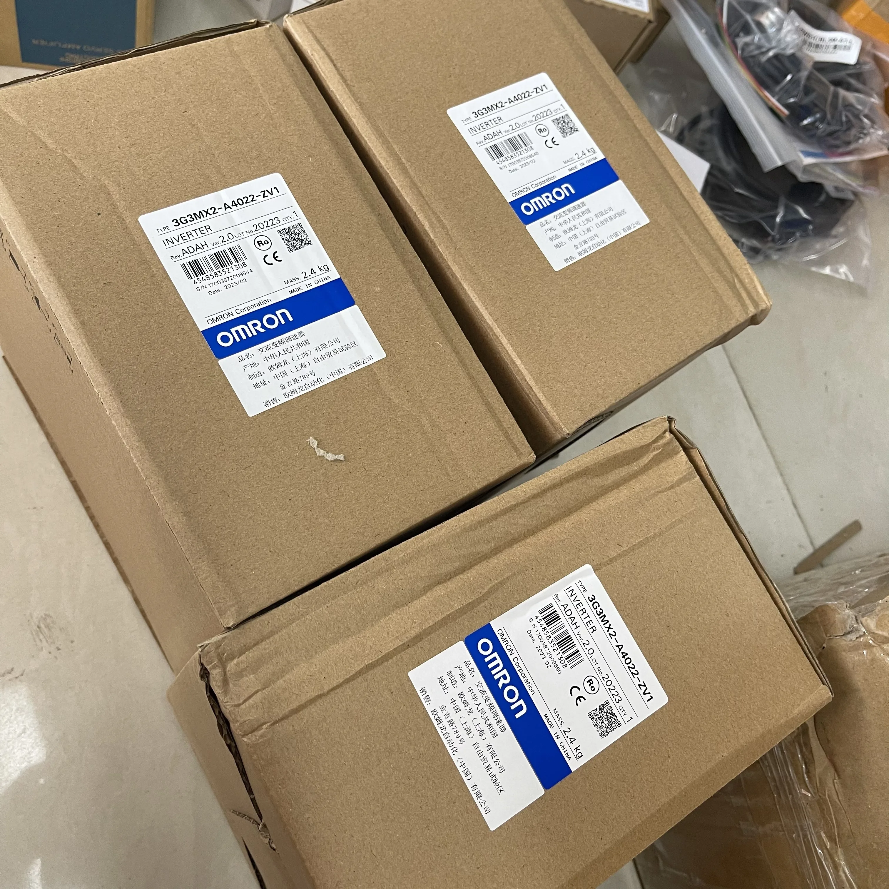 Omron Inverter 3G3MX2-A4022-ZV1 Omron Inverter 3G3MX2-A4022-ZV1