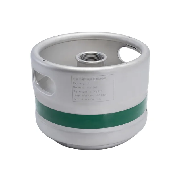 US Standard Stainless Steel Beer Barrel 3L 5L 10L 15L Beer Keg For Sale corny keg 19 l