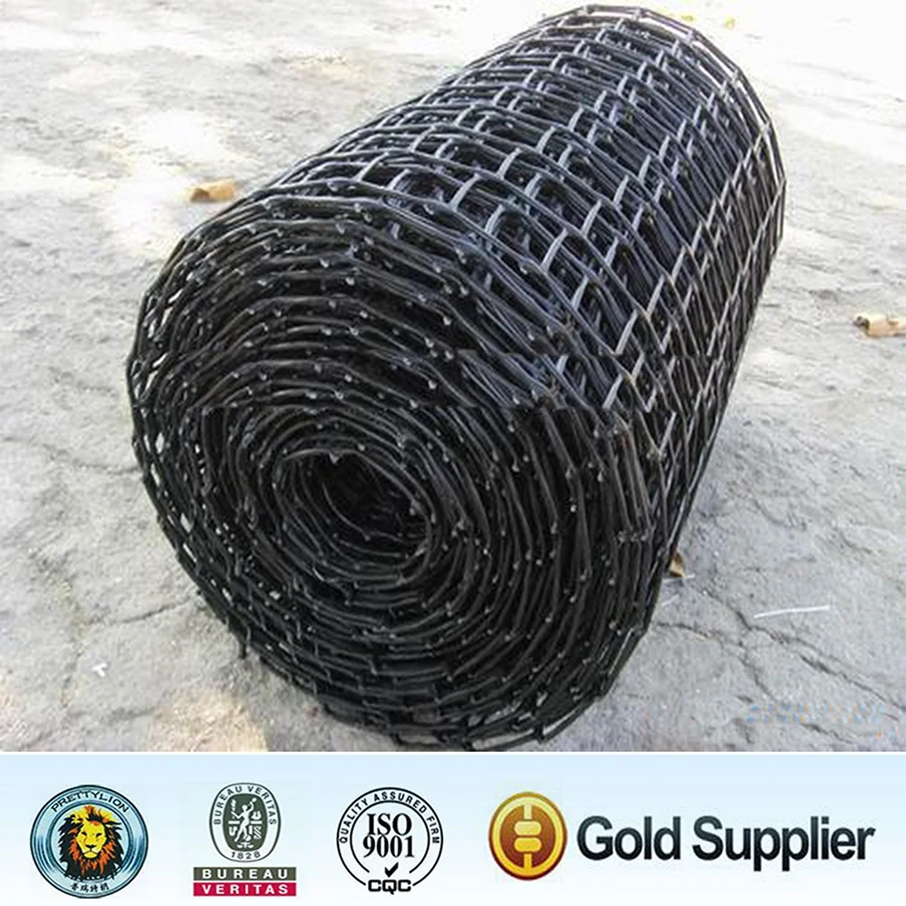 Extruded plastic netting