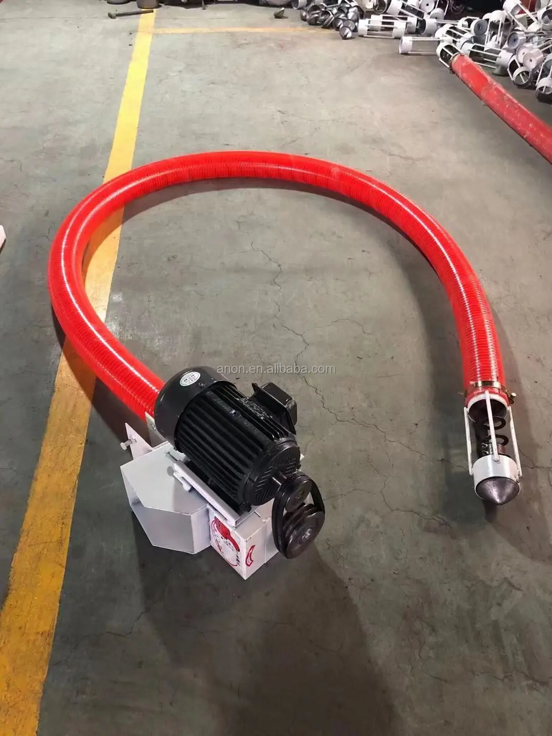  Mobile Small Farm Grain Conveyor Screw Conveyor Flexible Grain Suction Screw Conveyor