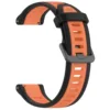 Bordure noire orange