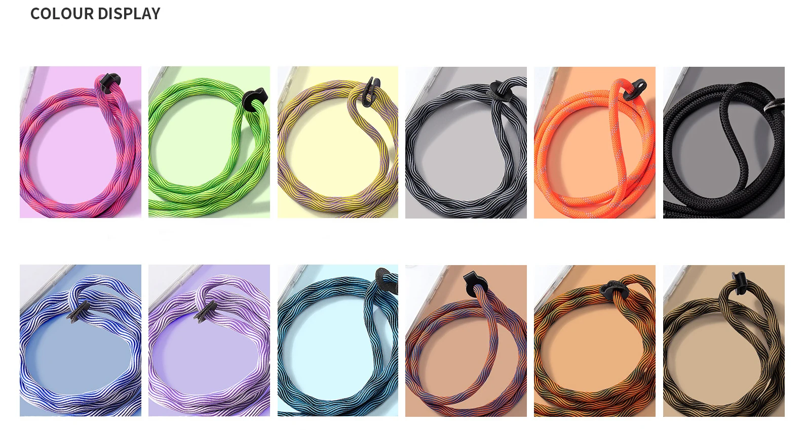 Регулируемый ремешок для мобильного телефона, ремешок через плечо, шейный ткацкий ремень, защита от потери альпинизма, открытый телефонный шнурок, оптовая продажа