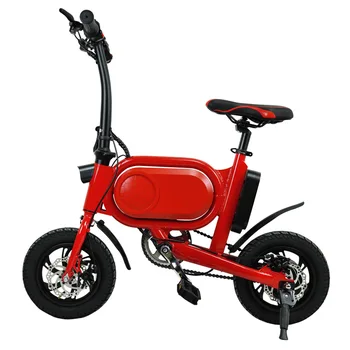 New Adult Bicycle Folding Electric Scooter Aluminum Alloy Portable Scooter Outdoor Riding Battery Car on Behalf of Driving