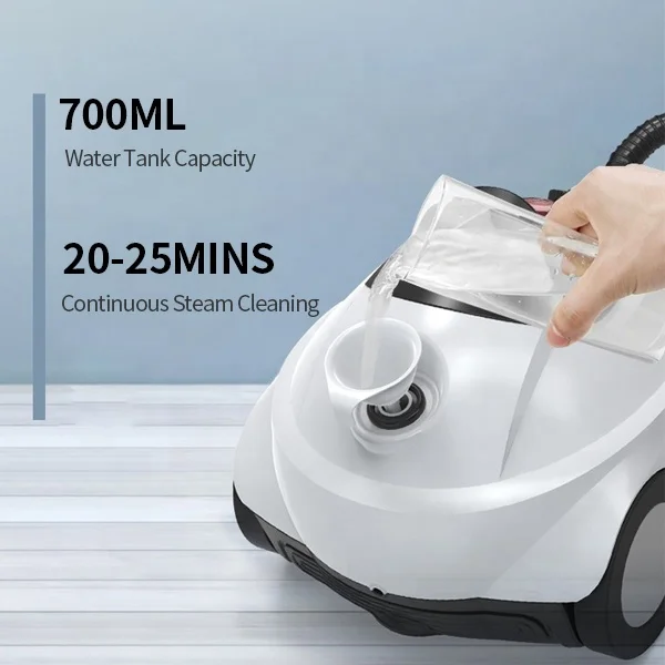 Cleaning Home 1300W 700Ml Multi Functional Handheld High Pressure Sofa Steam Mop Cleaner
