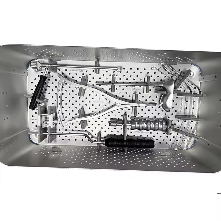 MIS Orthopedic Surgical Instruments Set for Spine Surgery Minimal Invasive Pedicle Screw Instruments for PLIF/TLIF