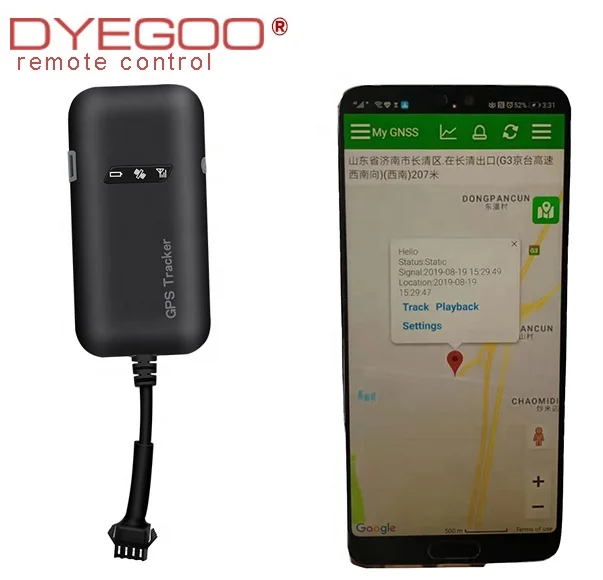 
 Автомобильное устройство слежения gps GT02D с релейной батареей, gps-трекер в режиме реального времени для автомобиля, грузовика, google map  