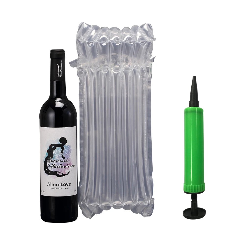 What is Air Column Bag - inflatable air column for wine bottle protection