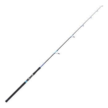For Carbon Single Section Hard Fast Jigging Gun & Straight Handle Boat Fishing Rod for Grouper Tuna GT 6" – Metal Jig – view 3