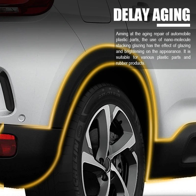 Оптовая продажа, OEM, другие продукты для ухода за автомобилем, лучшие Антивозрастные пластиковые средства для восстановления автомобиля, жидкое пластиковое покрытие 500 мл