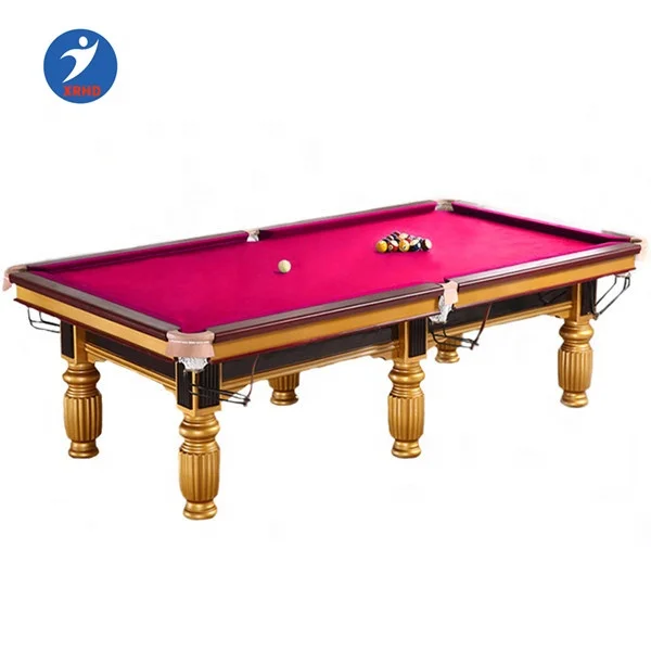 Factory Cheap Price 8 Ball Size Biard Soccer Dining Pool Table 9ft