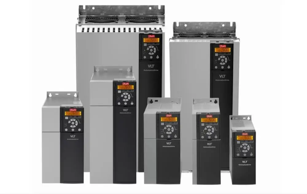 For Danfoss FC302 VFD High Performance 220V Vector Inverter for Industrial Use Automatic Control for Three Phase Compressor Moto