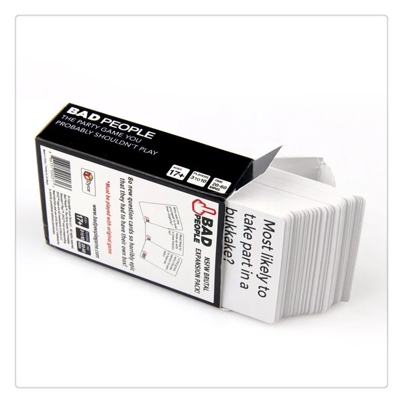 Лидер продаж, игра для вечеринки, вы, вероятно, не должны играть в плохие игры для детей и семьи