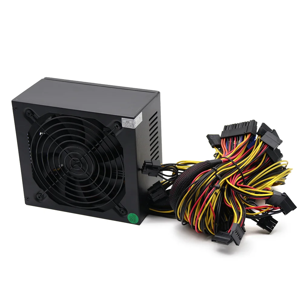 1800W ATX Switching Power Supply 24Pin Interface Supports 6 GPUs for PC Server Desktop Computer 1800W Psu Pc with Stock Status