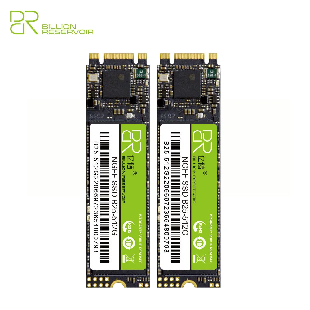 内蔵型SSD M.2 NGFF 1TB SSD 2280 BR Wholesale M.2 SATA SSD 128GB/256GB/512GB/1TB NGFF 2280 - High