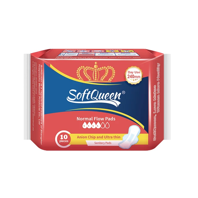 Female Hygienic Sanitary Pads Super Thin Breathable Sanitary Napkin For Women High Absorbent Sanitary Pads