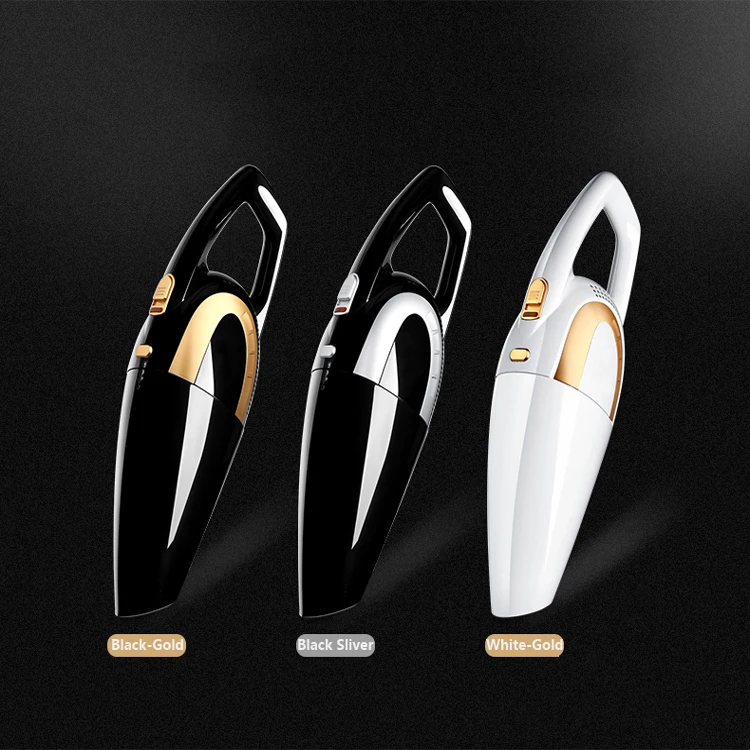 ALIOT High Performance 2000mA 6000pa Rechargeable Car Interior Mini Wireless Handheld LED Light Cordless Car Vacuum Cleaners