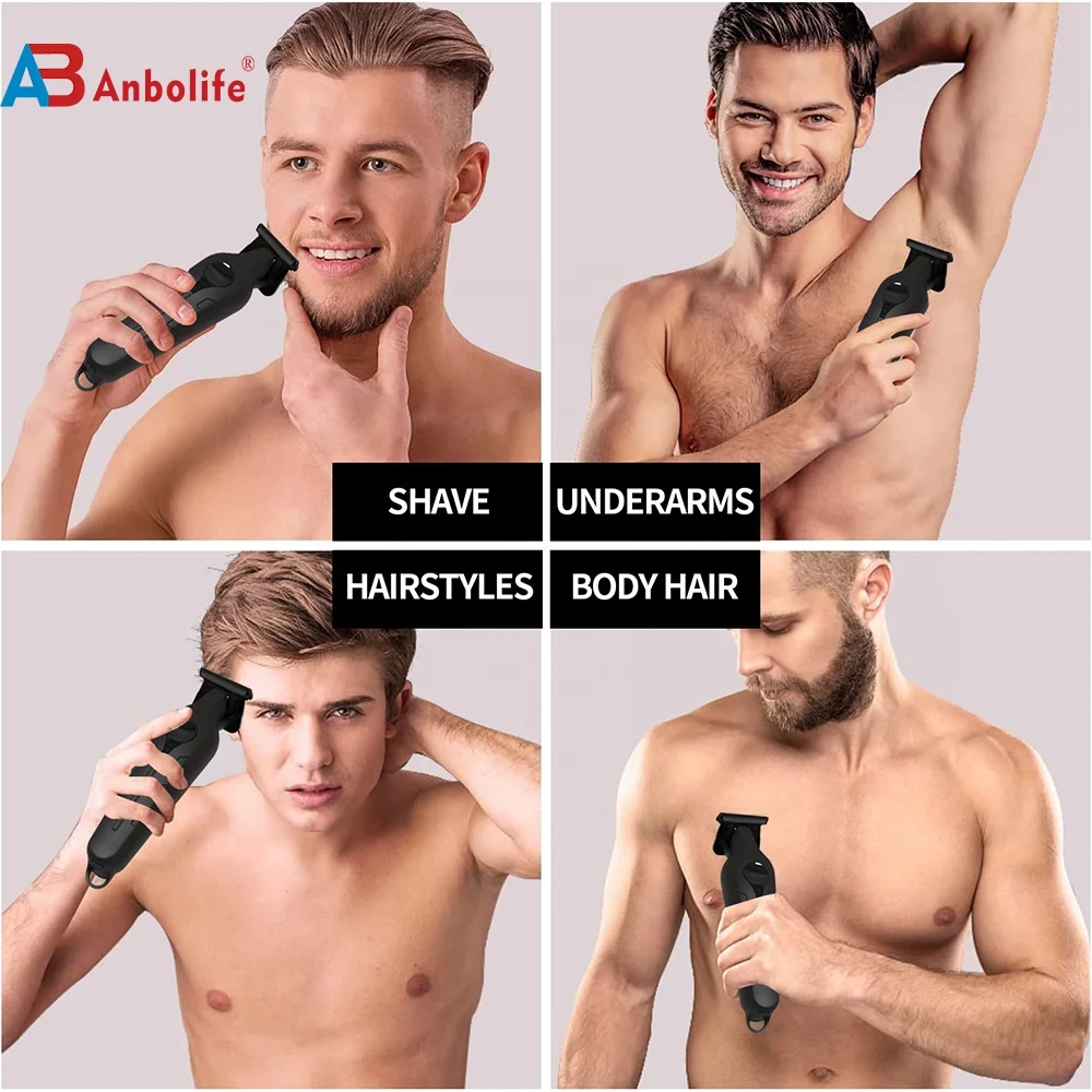 Professional Hair Trimmer with 150min Runtime 1200 mAh Li-Ion Battery and 2h Charging Time for Household Hotel and Commercial Use