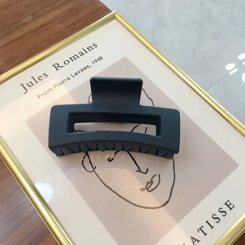 INS Style 8.5 Cm Rectangle Hair Claw Clips - Fashionable & Durable