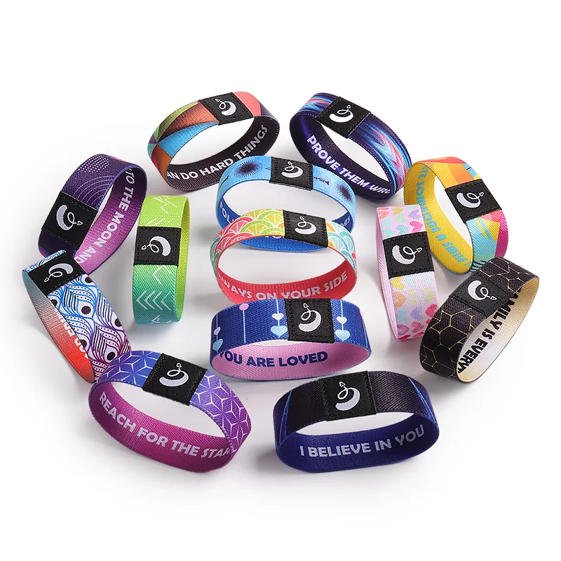 Wholesale Elastic Bracelet Bands Customizable Eco-friendly