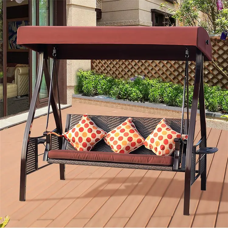 Garden Rattan Swing Hammock Rattan Hammock Chair Indoor Rattan Swing