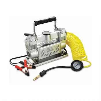 Portable tire pump: Designed for automotive air compressor, easy and efficient pump tool