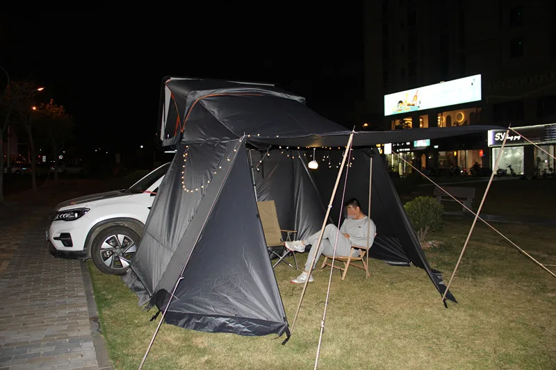 Overland Camping Car Roof Top Tent Annex Awning Car Tail Awning Match