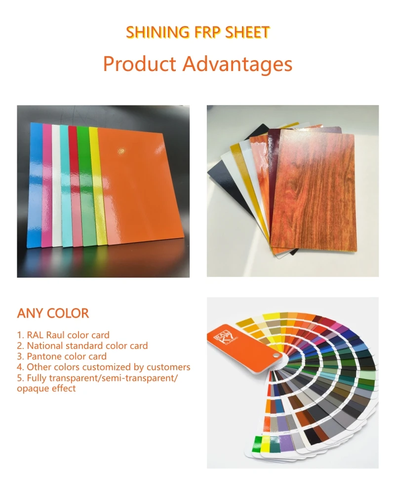 Non-slip Fiberglass Frp Panel, GRP, ZXY-FRP6622 - detail 12