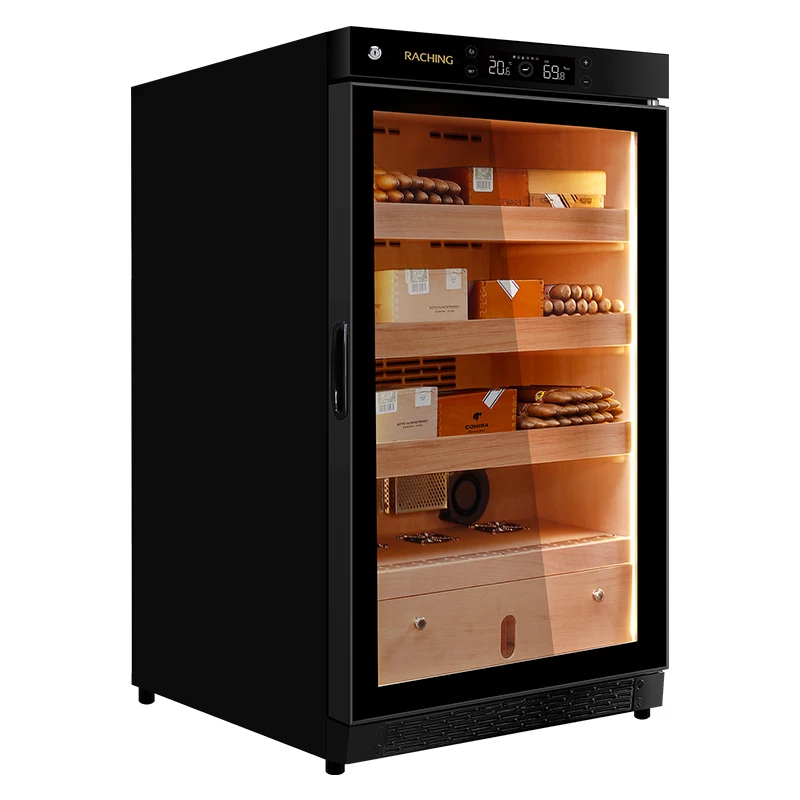Household Cigar Storage Temperature and Humidity Control Cigar Showcase Raching Pro C150A Humidor