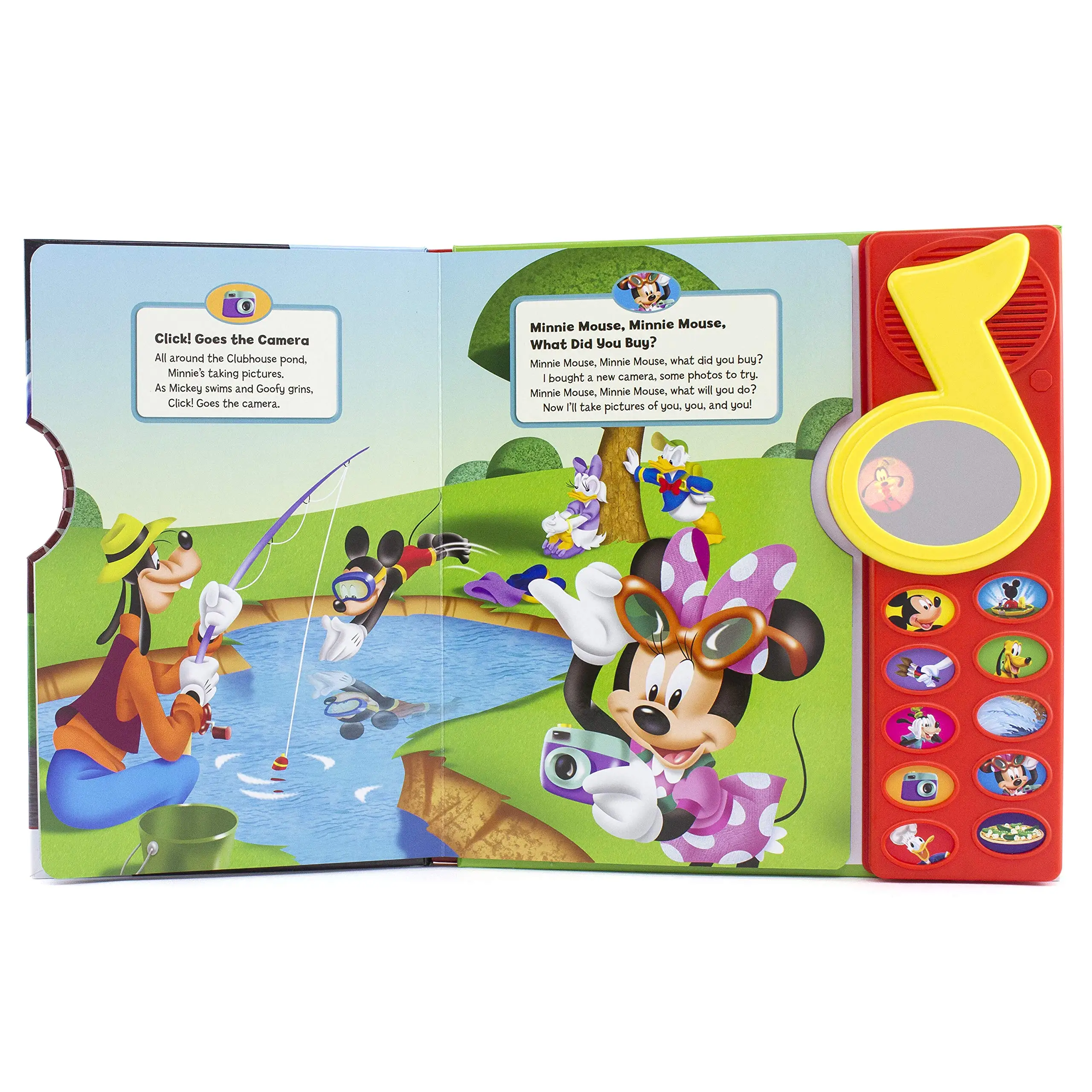Mickey Mouse Sing Songs - Kids Sound Book with Hard Cover