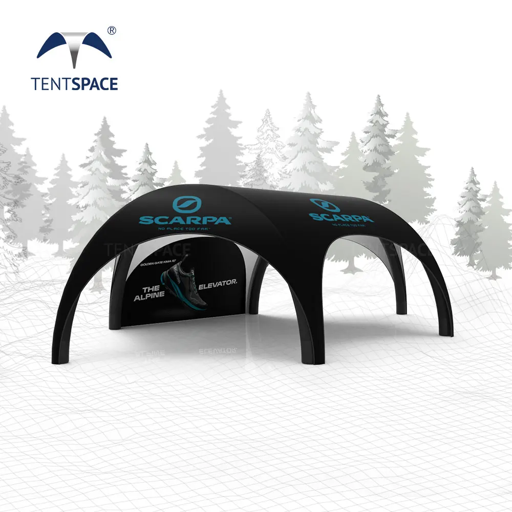 New Design Brilliant Design Hexagonal Large Inflatable Dome Tent Outdoor Marquee Canopy with Outstanding Wind Resistance