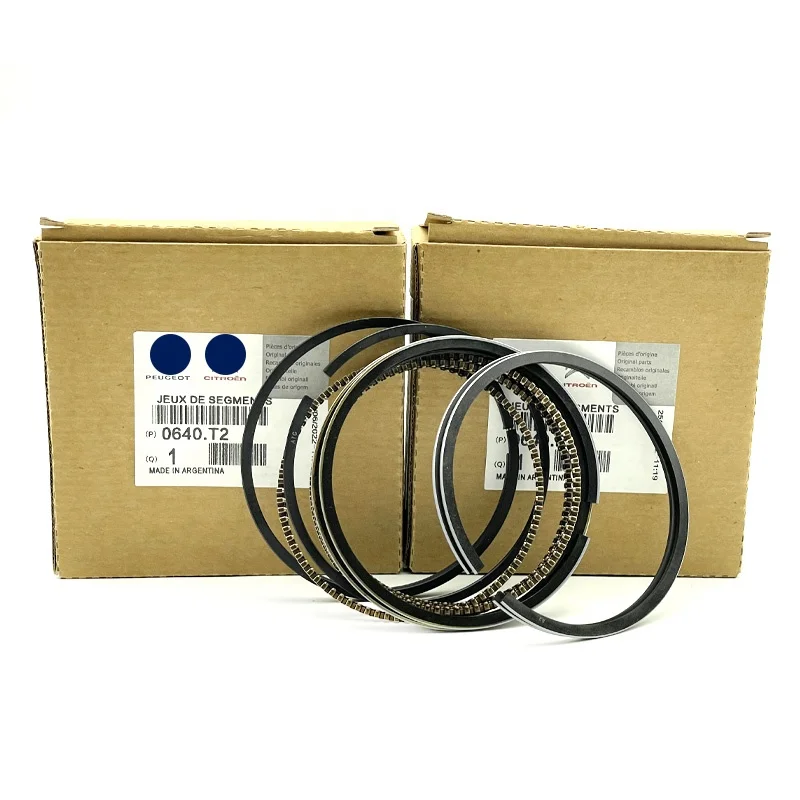 0640T2 0640R1 0640S7 0640W8 Engine Piston Ring for Peugeot 206 207 307 308 408 508 3008 for Citroen C2 C3 C4 C5