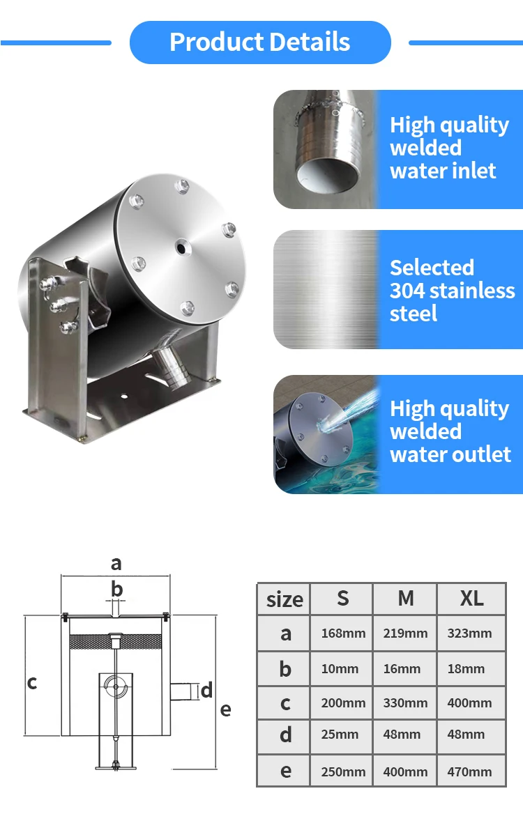 High Performance Laminar Jumping Jet Flow Water Jet Nozzle Laminar
